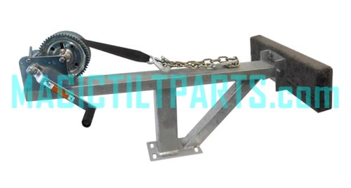 PO1935 ~ WINCH POST ASSEMBLY & BOW STOP 12-1/2" (AIRBOAT)