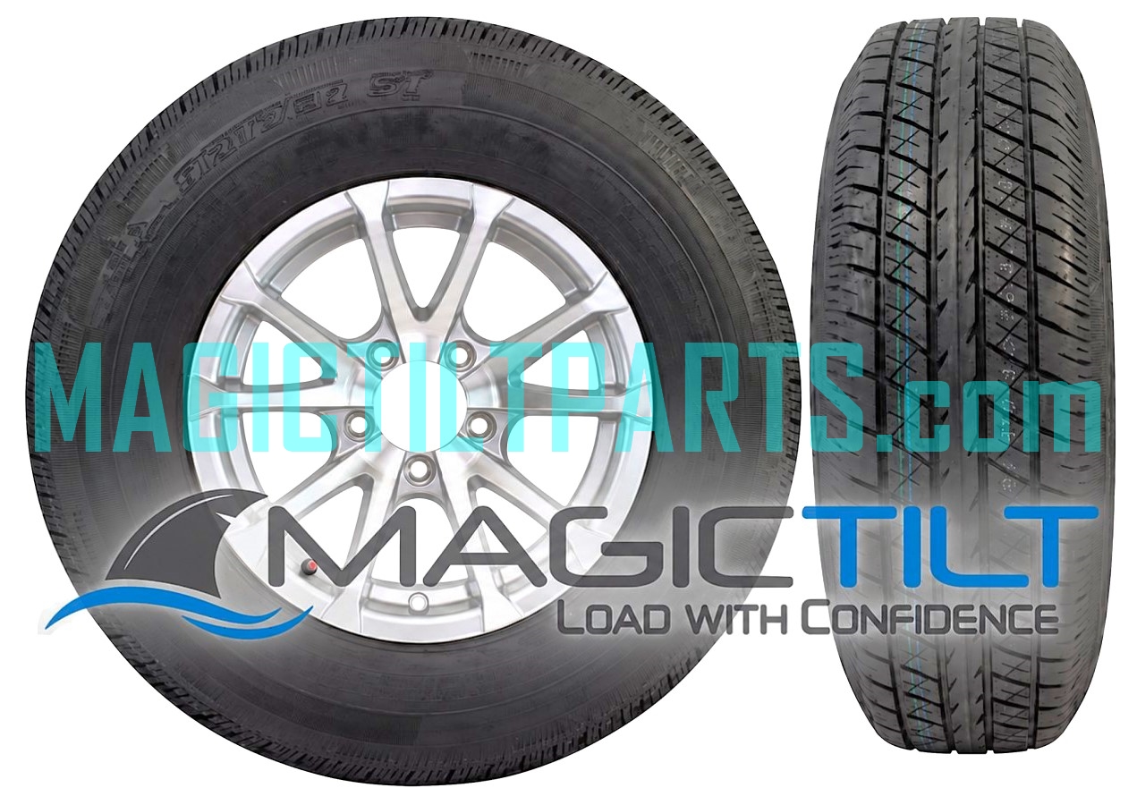 TIRE & WHEELS 13" THRU 16" ALUMINUM "SILVER AVALANCHE" T07 (ALL) (image for) TIRE & WHEELS 13" THRU 16" ALUMINUM "SILVER AVALANCHE" T07 (ALL)