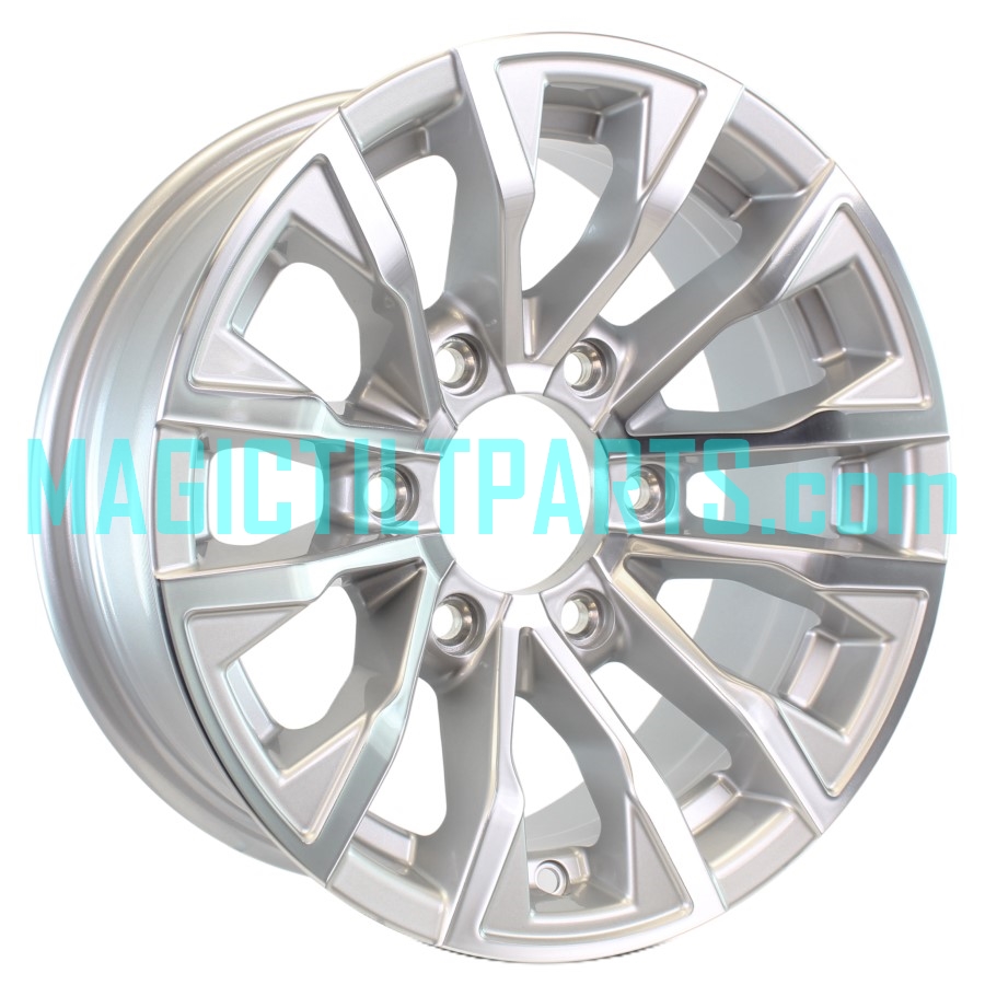 (image for) ALUMINUM WHEELS SILVER EDGE (ALL)