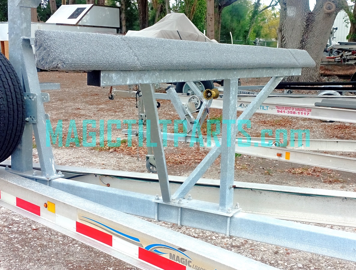 (image for) PO2927 ~ CAT BOW STOP 90" GALVANIZED